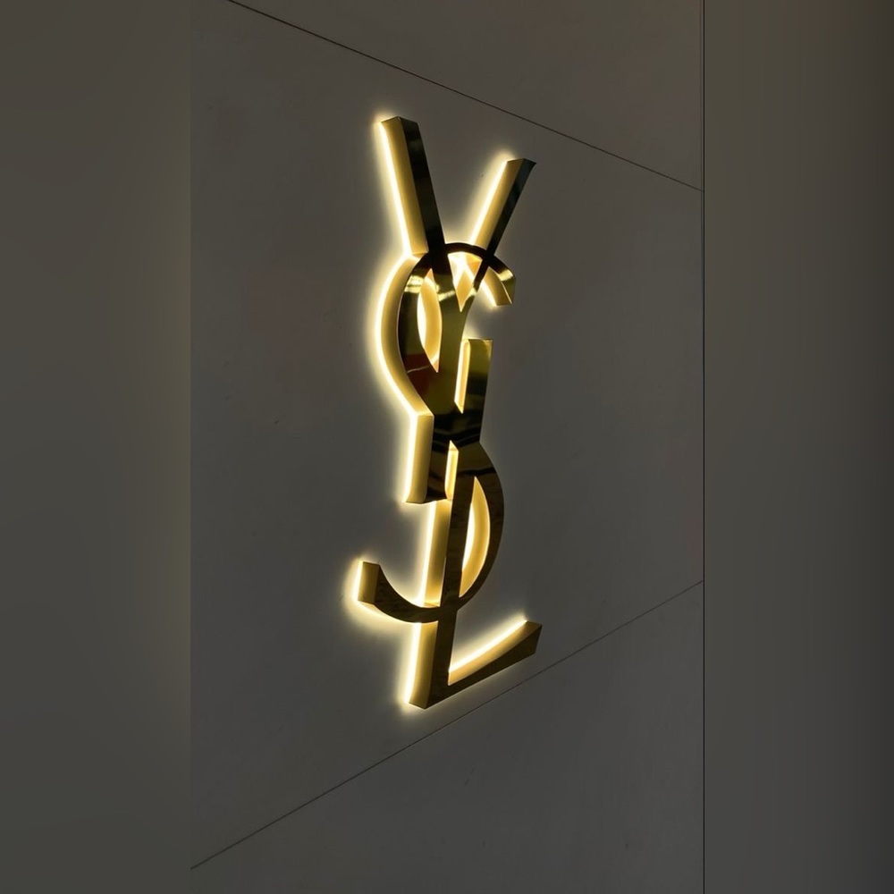 YSL packaging textile bag